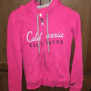 Hollister zip up jacket